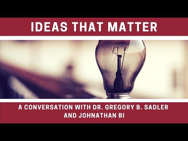 Ideas That Matter | A Conversation with Johnathan Bi Discussing Rene Girard's Works and Thought