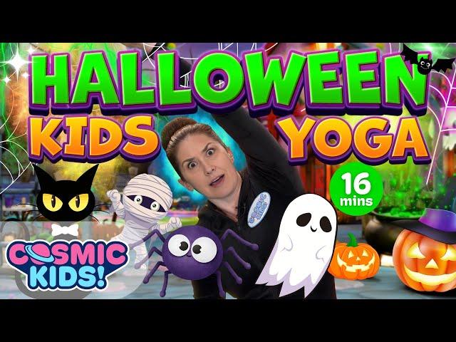 Halloween Yoga for Kids! | Haunted House - A Cosmic Kids Yoga Adventure!