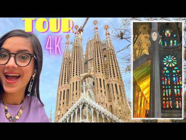 IMPRESCINDIBLE en BARCELONA! La Sagrada Familia por dentro 4K