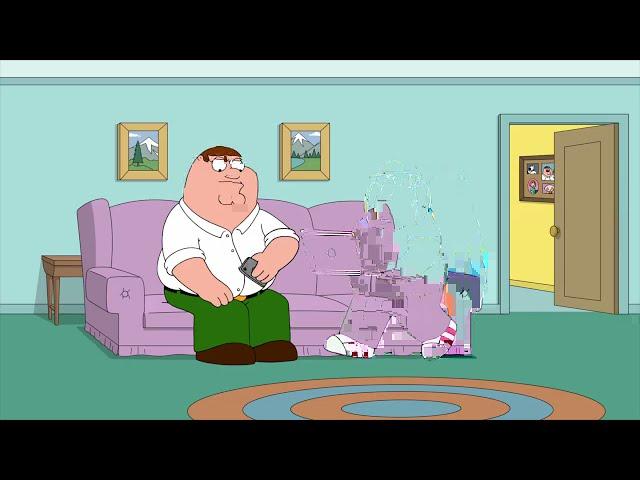 Family Guy - Lois on the phone with her dramatic friend Gina