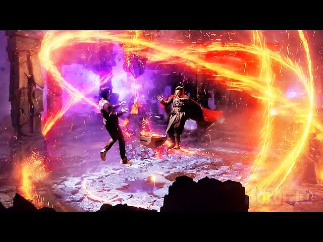 Peter Parker messes up Dr Strange's spell | Spider-Man: No Way Home | CLIP  4K