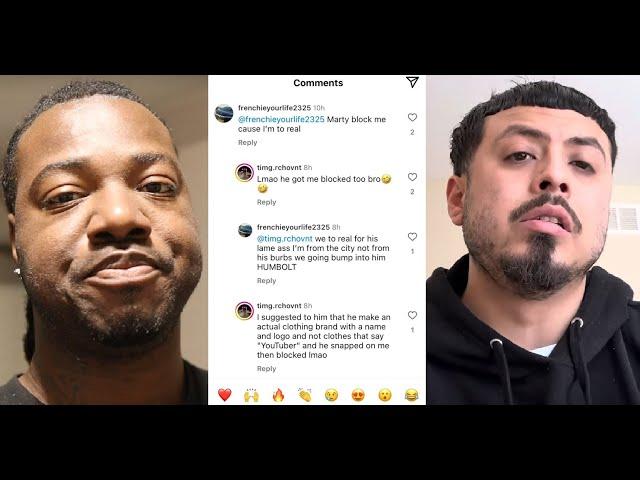 Marty Mar Blocked 500 People & Deleted Raffle Livestream on Instagram?!