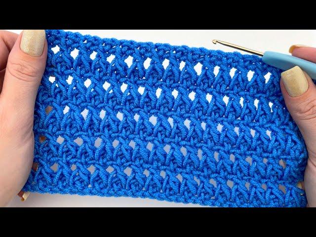 PERFECT STITCH FOR VARIOUS CROCHET PIECES