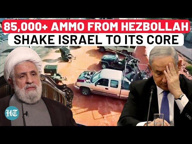 Hezbollah’s Monster Firepower Jolts Israel | 85,000+ Weapons Send Shockwaves, Leave IDF Speechless