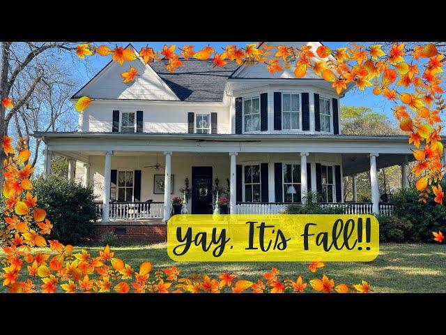 FALL HOME TOUR Fall Inspiration // Traditional Fall Decor‼️ Fall Ideas 