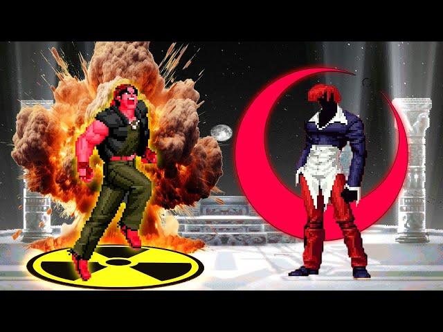 [Mugen KOF] Nuclear Ralf Vs Orochi Iori Team