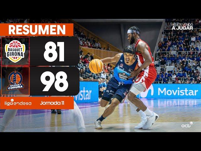 Bàsquet Girona - Leyma Coruña (81-98) GAME HIGHLIGHTS | Liga Endesa 2024-25