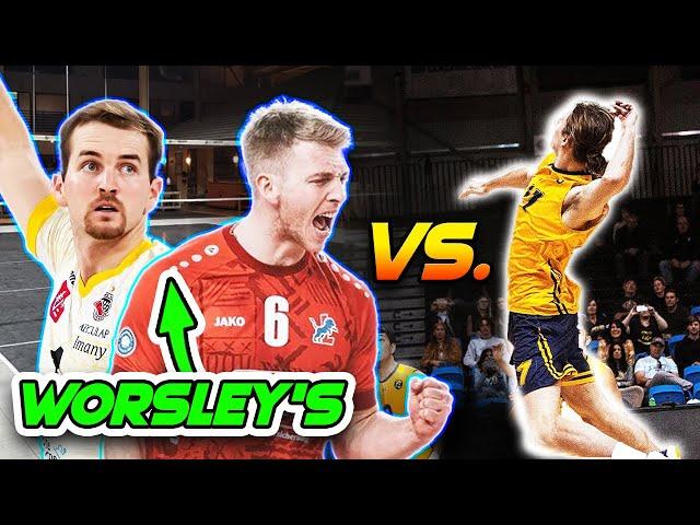 2 Pro Volleyball Players vs. Division 3 College Volleyball Team ft. Coach Donny