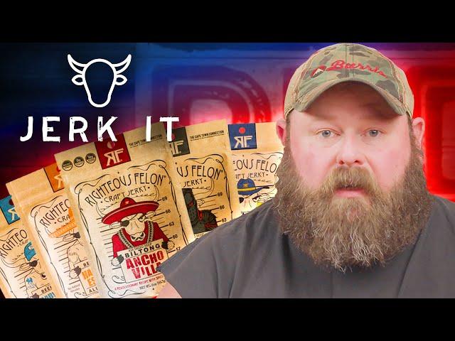 Alabama Boss Tries Craft Beef Jerky From Righteous Felon | Jerk It