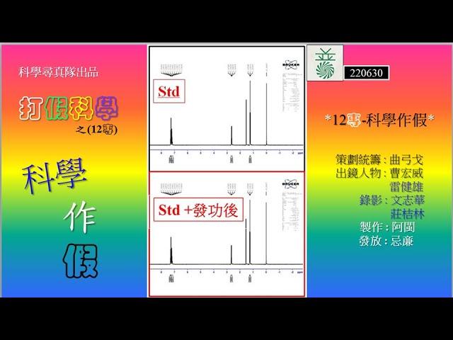 打假科學 12專 -「科學作假」：　曹博士幫理不幫親，憶述美國科學家“皮毛移殖”成功、和法國葯學界 “記憶葯片”(memory pill) 作假大醜聞。