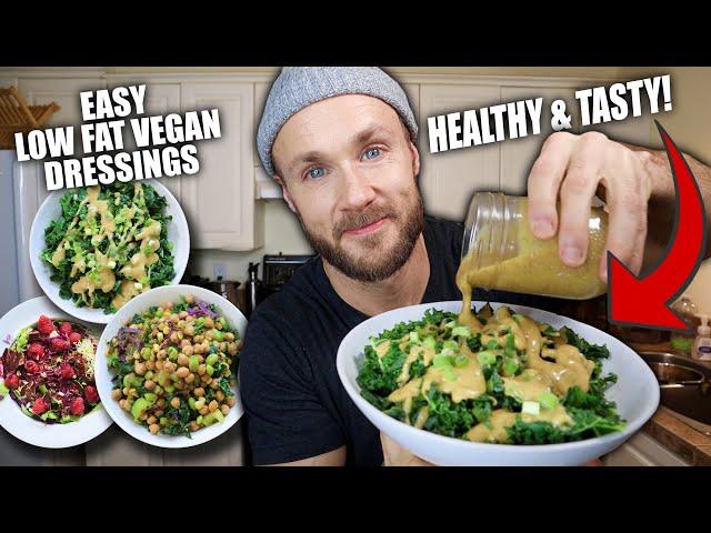 3 LOW FAT VEGAN SAUCES THAT WILL BLOW YOUR MIND (Oil/Gluten Free)