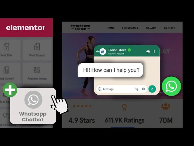 Elementor - Add Floating WhatsApp Chat Button