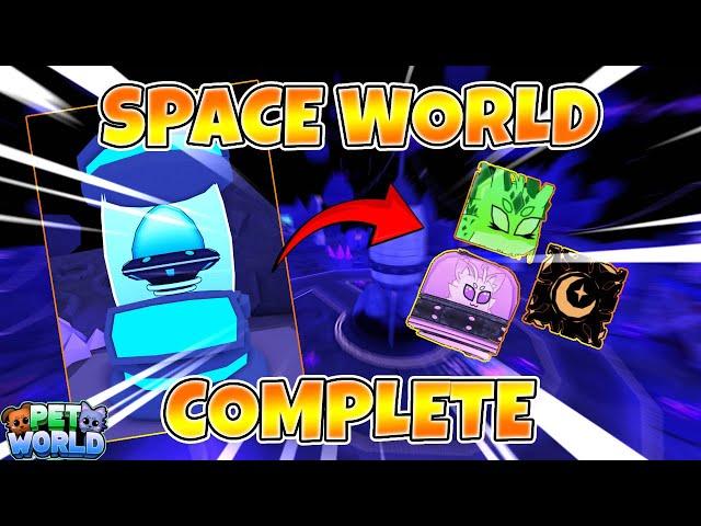 I COLLECTED EVERY NEW PET In The SPACE WORLD Update | Pet World