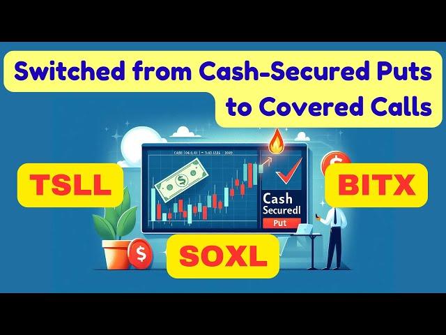 [2024.11.11] TSLL BITX Covered Calls & Cash Secured Puts; Very attractive SOXL options premiums;