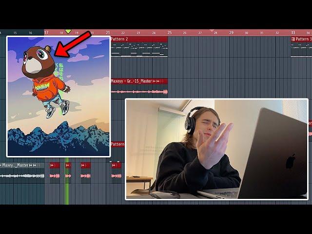 Making a Kanye West Graduation Type Beat | FL Studio Cookup