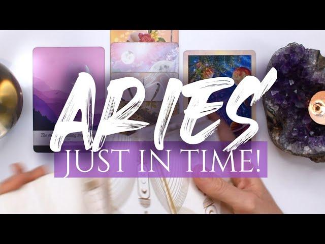 ARIES TAROT READING | "YOUR 9-YEAR STRUGGLE ENDS!" JUST IN TIME