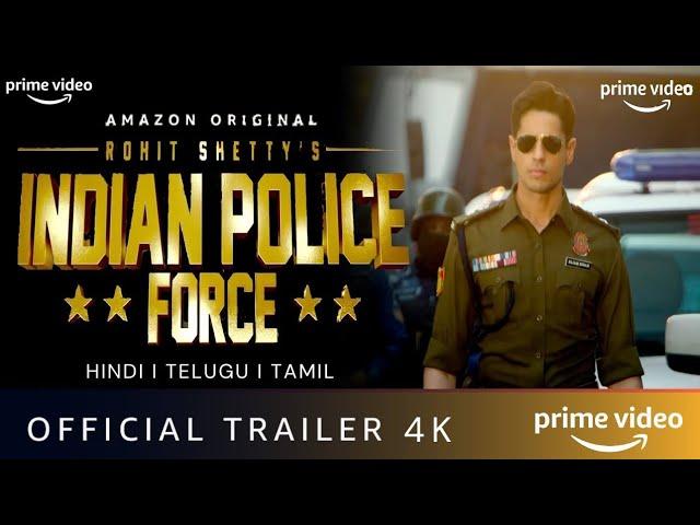 INDIAN POLICE FORCE | OFFICIAL RELEASE DATE| SIDHARTH MALHOTRA| SHILPA SHETTY| AMAZON PRIME VIDEO