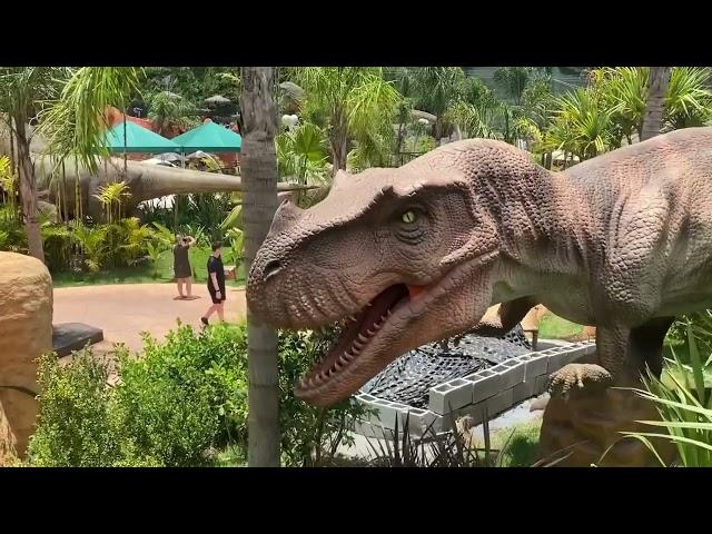 Vlog de Férias - Nossa Aventura no Sul - Parque dos Dinossauro 