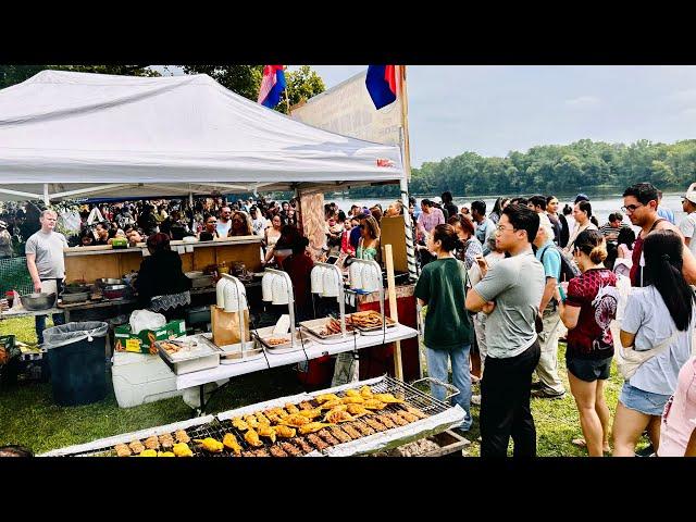 Lowell MA Southeast Asian Water Festival 2024 Eat Theara Spicy Kitchen William’s Famous Papaya Salad