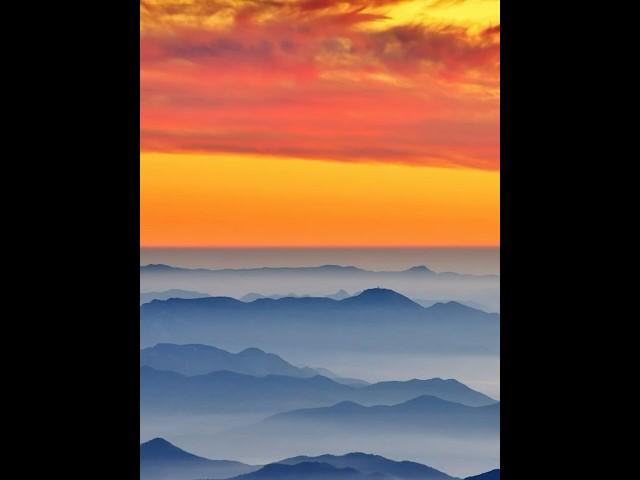 Mount Tai #sunset #sunrise #mountains #travelblogger #chinatravel #travelvlog #sunsetview #travel