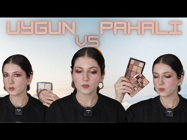 UYGUN FİYATLI VS. PAHALI ÜRÜNLERLE MAKYAJ