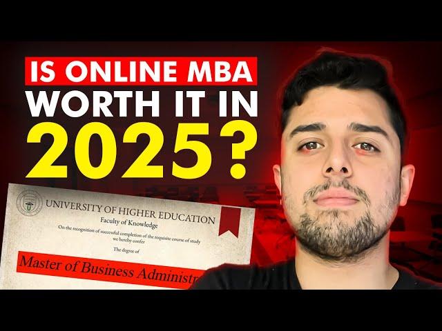 Should you go for ONLINE MBA in 2025 ? Reality Check