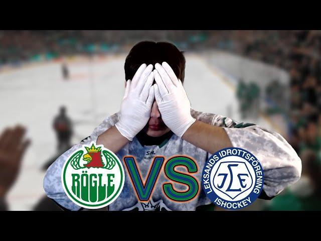 Jag Är Helt Förkrossad!!!: Rögle BK VS Leksands IF, Mål, Hilights och Klack Sång, SHL Omgång 29