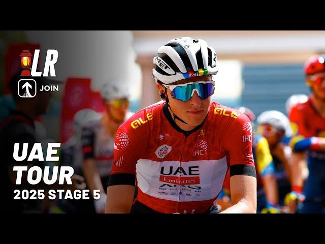 Pogacar Surprises | UAE Tour 2025 Stage 5 | Lanterne Rouge x JOIN Cycling