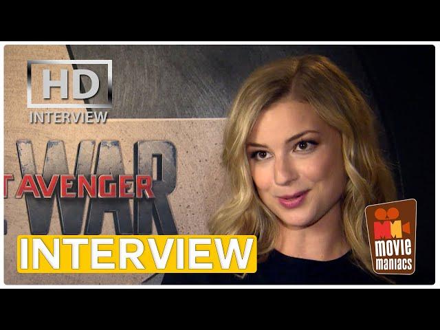 Captain America | Emily VanCamp on her & Caps relationship (exclusive interview)