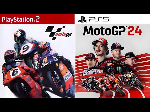 MotoGP PlayStation Evolution (2000-2024)