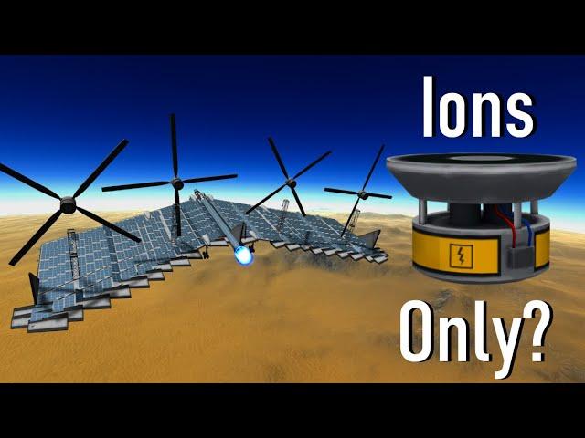 Can You Use Ion Engines to Make a Plane in Kerbal Space Program?