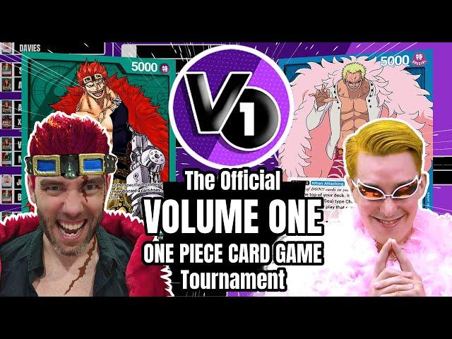 AlexanderArts VS @VolumeOnePodcast! Round 2 of The V1 OPCG Tournament | One Piece Card Game [OP01]