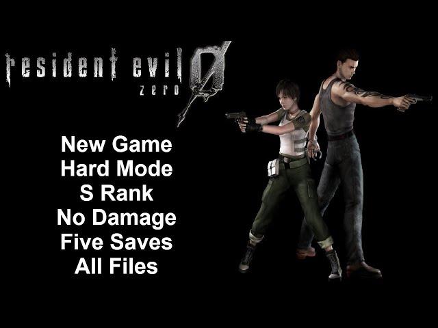 Resident Evil Zero HD - Hard/No Damage Walkthrough (PC)