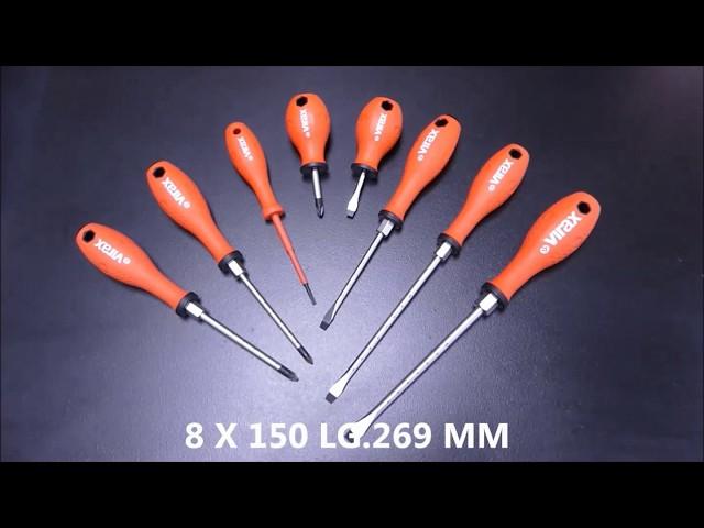 Virax screwdrivers