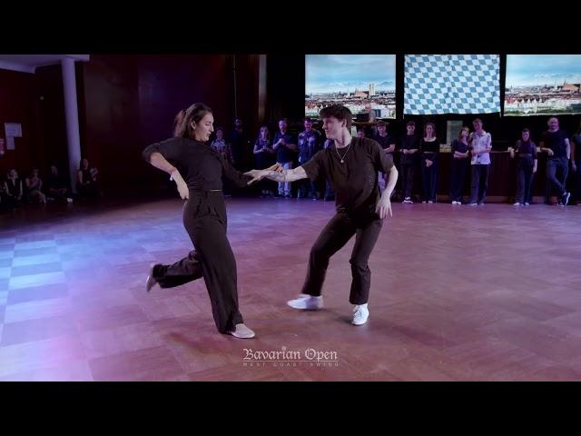 Luca Schnoor & Rachel Belhadj - Advanced Jack&Jill Finals - Bavarian Open 2024