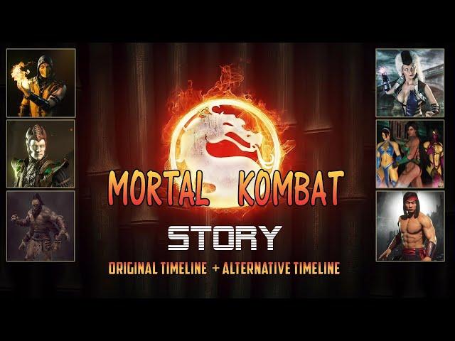 Mortal Kombat Full Story Complete Timeline Movie Saga (Original & Alternative Timeline)