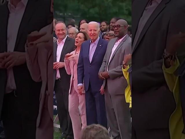 Biden Wiping Drool