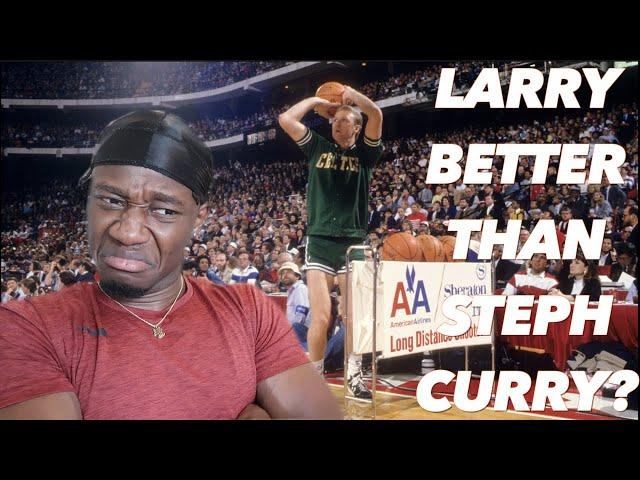 Larry Bird's Legendary Three Point Shootout REACTION |HOW?!?