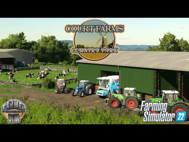 Making The Place My Own! - Court Farms Country Park - Episode 17 - Farming Simulator 22