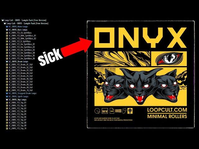 Free Drum and Bass Sample Pack || 60 DNB LOOPS || Onyx BY LOOPCULT