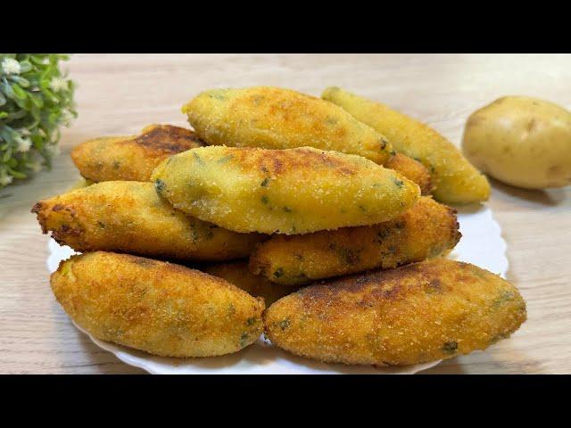 These potatoes are tastier than meat! A simple and quick recipe for potatoes for lunch or dinner!