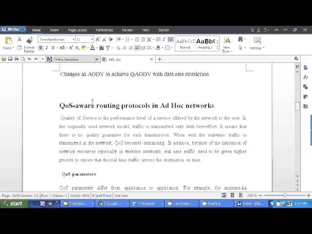 90 NS2 IEEE Bandwidth Estimation for IEEE 802 11 Based Ad Hoc Networks