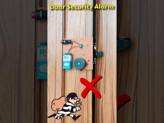 Electronic project // Simple Door Security alarm System // New Electrical project // Buzzer project.