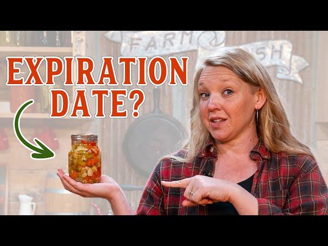 How Long Are Jars Of HOME-CANNED Food SAFE? (CANNING MADE SIMPLE)