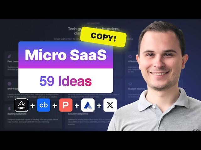 How to Find 59 Micro SaaS Ideas in 1 week?