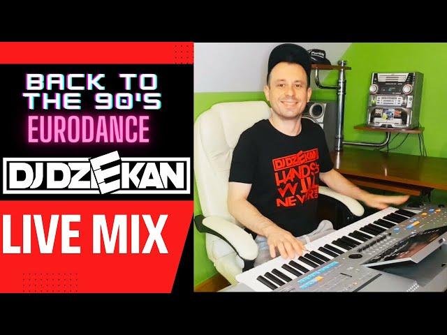 90s EURODANCE MIX MEGAMIX 90'S | HITY LATA 90 | DJ DZIEKAN RETRO LIVE MIX