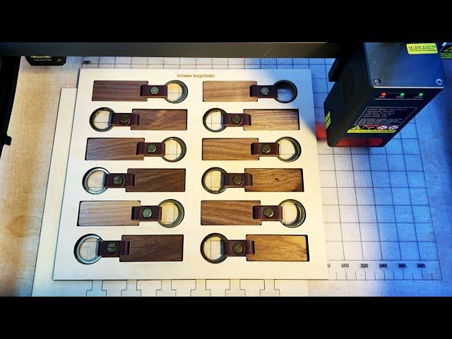 How to make a laser engraver locking jig template (Lightburn files in description)