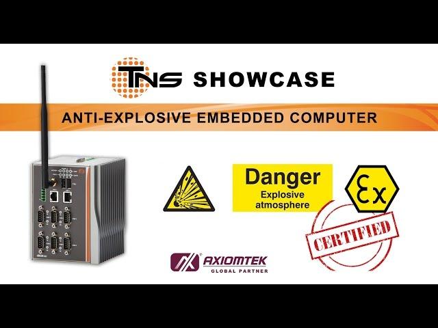 Anti-Explosive Embedded Computer - Axiomtek rBOX101-6COM