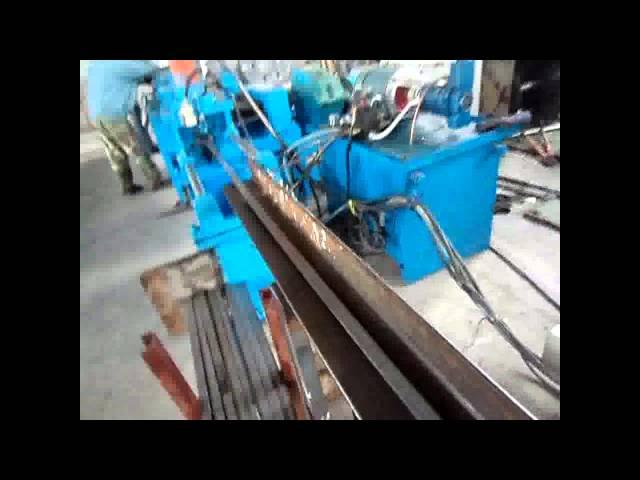 flat bar finishing and cut to length machine