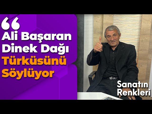 Ali Başaran   Dinek Dağı Türküsünü Söylüyor (Canlı Yayın)